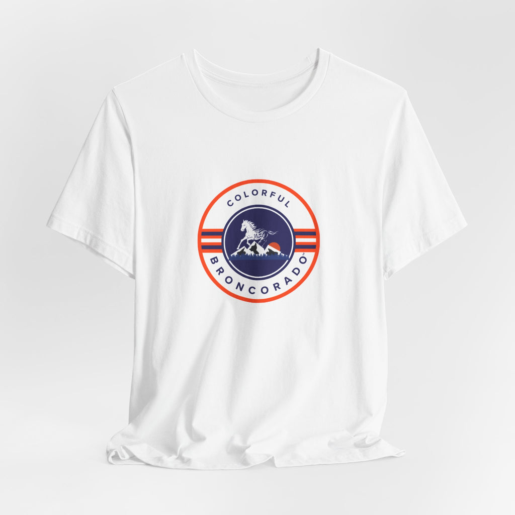 Colorful Broncorado® T-shirt — Round Logo
