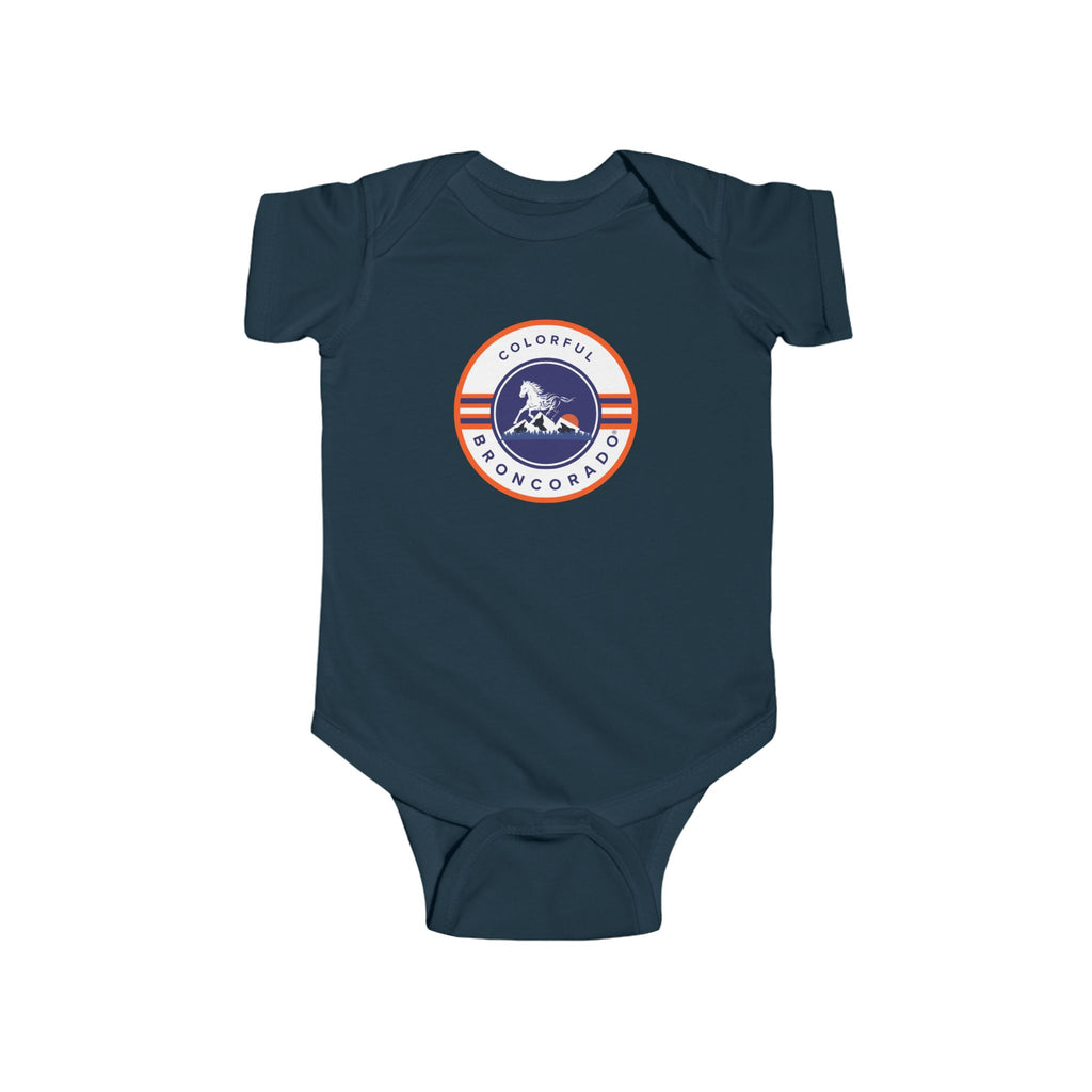 Baby Denver Broncos Fan Onesie Colorful Broncorado®