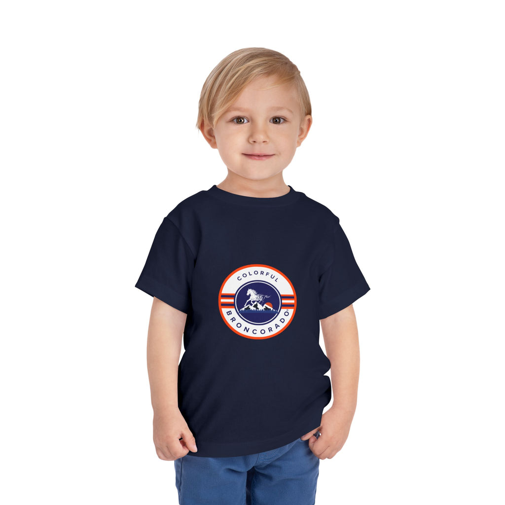 Denver Broncos Kid Fans Toddler Tee Shirt Colorful Broncorado®