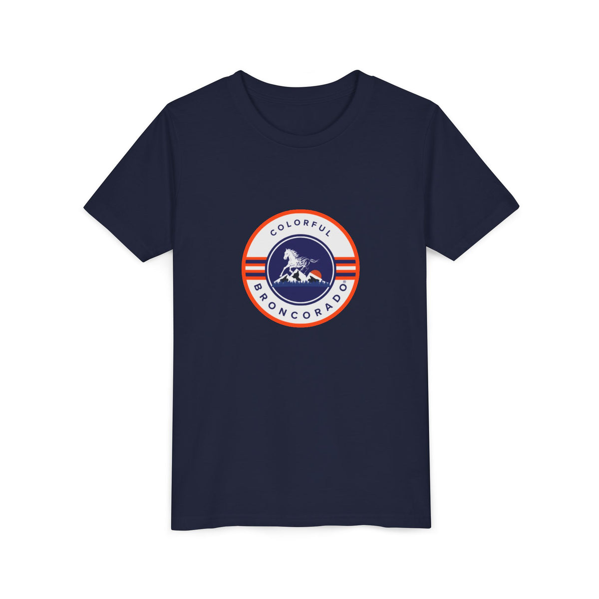 Youth Denver Broncos Fan Tee Colorful Broncorado®