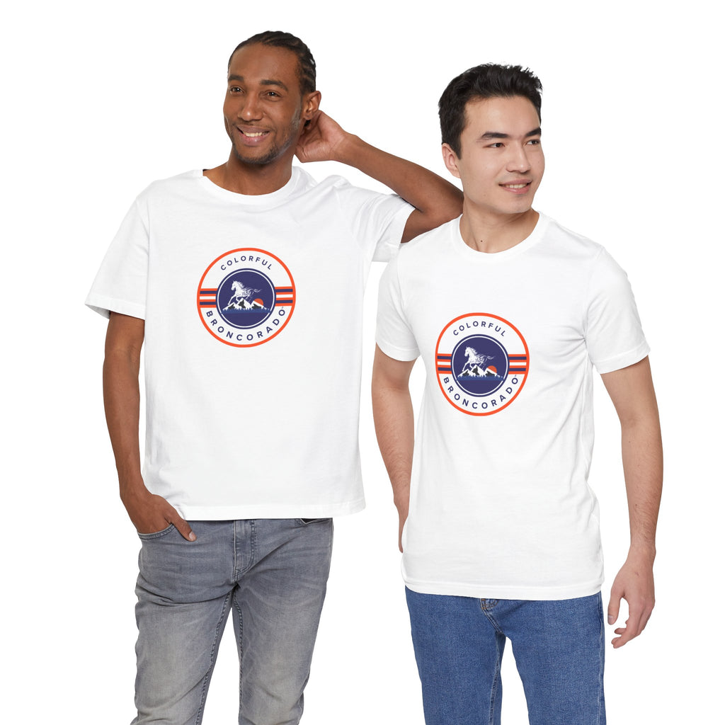 Colorful Broncorado® T-shirt — Round Logo