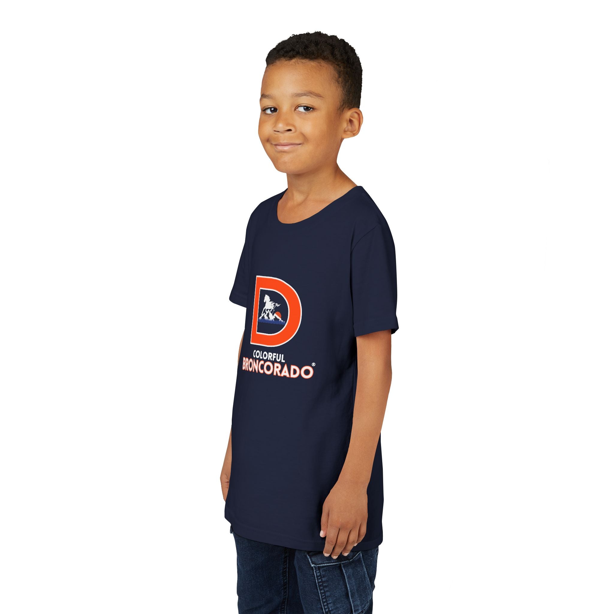 Youth Denver Broncos Fan Tee | Colorful Broncorado®