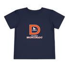 Denver Bronco Kid Fans Toddler Tee Shirt | Colorful Broncorado®