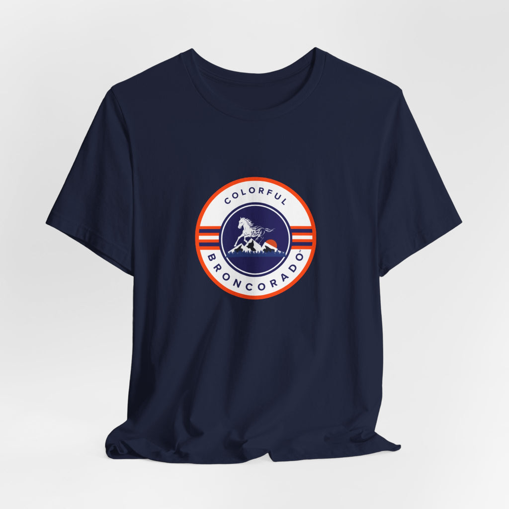 Colorful Broncorado® T-shirt — Round Logo