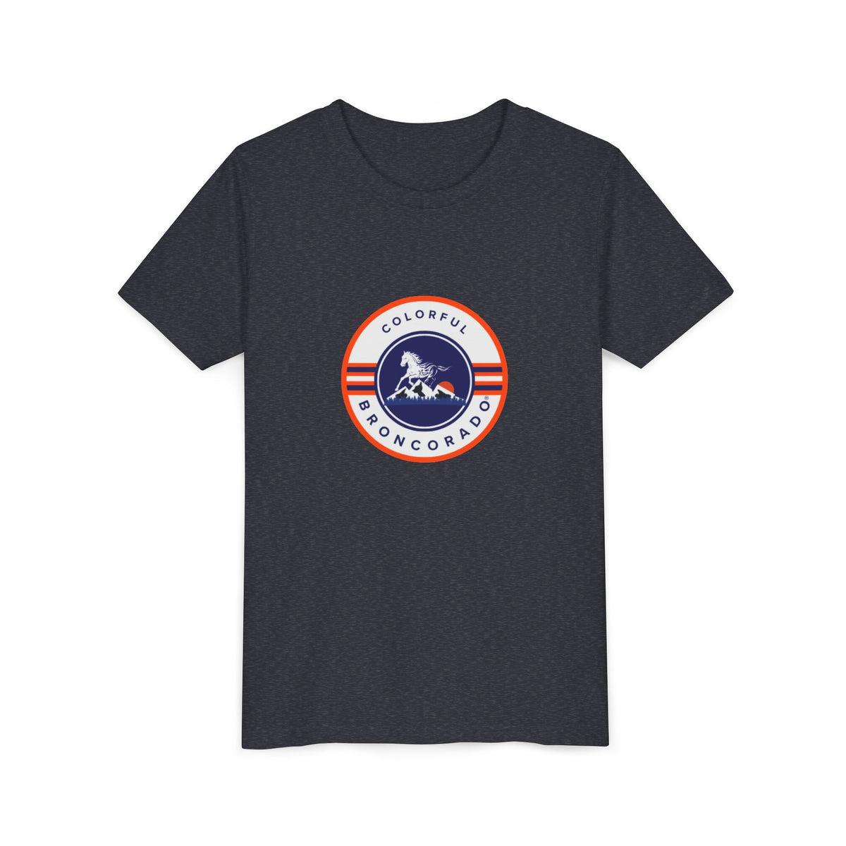 Youth Denver Broncos Fan Tee Colorful Broncorado®