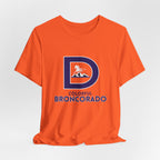 Denver Broncos Fan Unisex Orange T-Shirt | Colorful Broncorado®