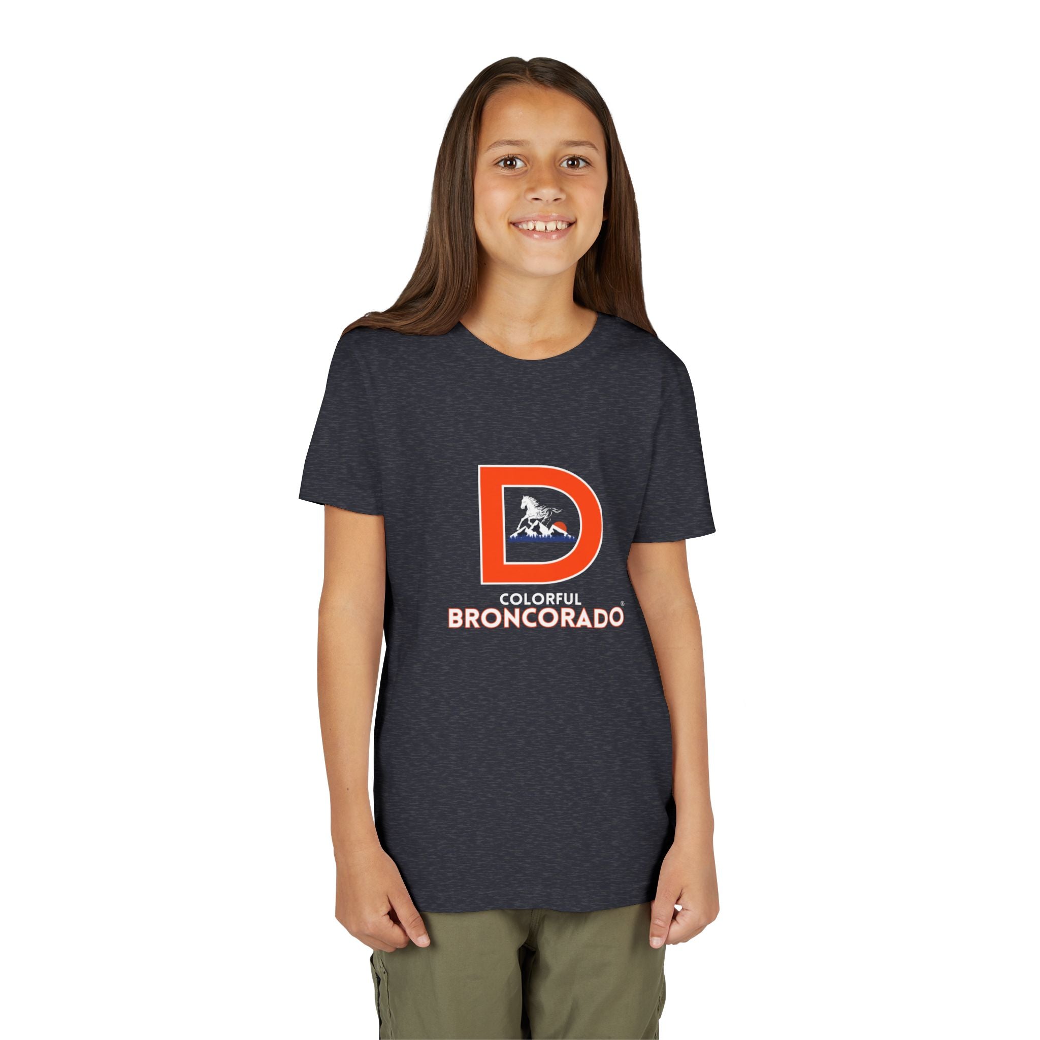 Youth Denver Broncos Fan Tee | Colorful Broncorado®
