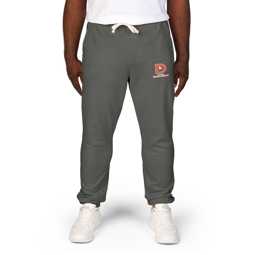 Fleece Sweatpants Denver Broncos Fan Gear | Colorful Broncorado® Logo