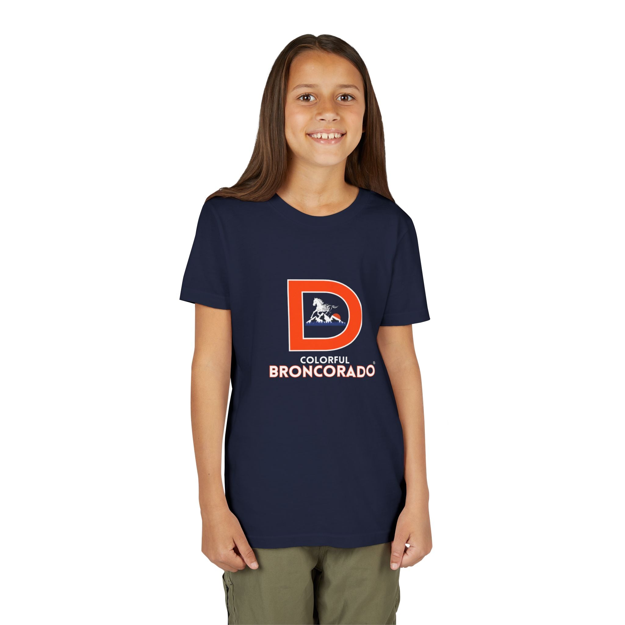 Youth Denver Broncos Fan Tee | Colorful Broncorado®